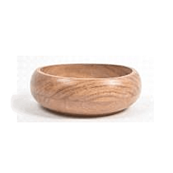 - Round Wooden Bowl 40