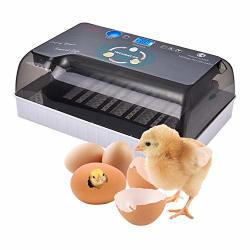 Skyning Egg Incubator Incubators For Hatching Eggs With Automatic Egg Turner Free Egg Candler Digital Egg Hatcher Temperature Control Poultry Hatcher Machine For Chicken
