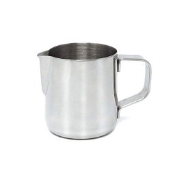 Honbay 1PCS Stainless Steel Milk Latte Frothing Pitcher Cup Jug Steaming Espresso Pitcher For Espresso Cappuccino Milk Cream Latte Coffee