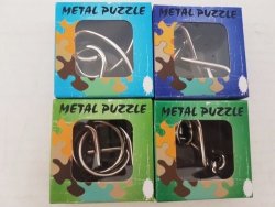 Metal Puzzles _ Blues 4PCS