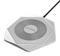 Romoss Hexa Wireless Charging Pad Silver