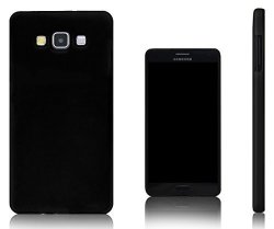 Xcessor Vapour Flexible Tpu Case For Samsung Galaxy A7 SM-A700F. Black