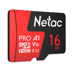 Netac P500 Extreme Pro 16GB Class 10 V10 U1 Microsdhc Card & Adaptor NT02P500PRO-016G-R