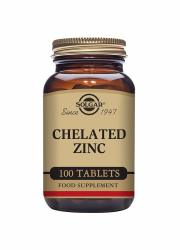 Solgar Chelated Zinc Tablets - Pack Of 100