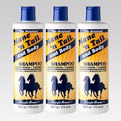 Mane 'n Tail Original Forumla For Thicker Fuller Hair 16 Oz 3 Pack Shampoo