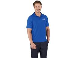 Mens Santorini Golf Shirt - 4XL Blue