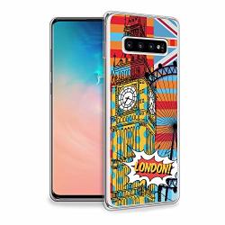Hello Giftify Samsung S10 Plus Case Hellogiftify London City Big Ben City View Tpu Soft Gel Protective Case For Samsung S10 Plus