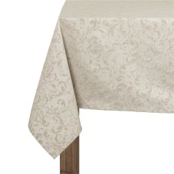Grace Table Cloth Damask Natural 150X270