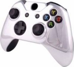 CCMODZ Chrome Hard Protective Front Case For Xbox One Controller Silver