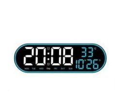 15-INCH Digital LED Wall Clock With Remote Control SI-98