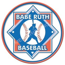 Babe Ruth Baseball - Classic Round Magnet