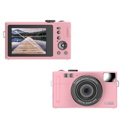 R1 48 Million HD Pixels 3.0 Inch Ips Screen Children Digital Camera Spec: Pink