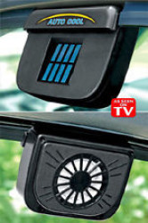 Auto Fan Solar Powered Ventilation System Car Cooler