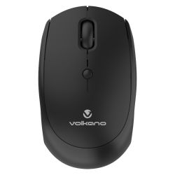 Volkano Talc Series 2.4GHZ Wireless Mouse - Black