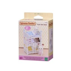 Sylvanian Families Triple Baby Bunk Beds