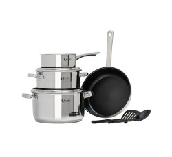 Tissolli 8-PIECE Stainless Steel Non-stick Cookware Set