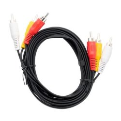 Volkano 3 Rca To 3 Rca Lead 3M Cable