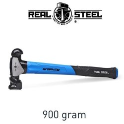 Real Steel Hammer Ball Pein 900G 32OZ Graph. Handle Real Steel RSH0506