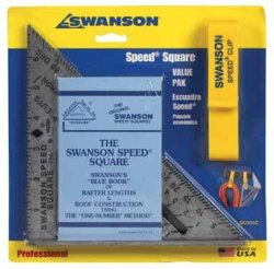 Swanson Tool S0101ASPC Speed Squar 7"X7"X10"X3 16" - Aluminum