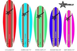 Surfboard - Soft Top Surfboard - Rocket Fish 5'8