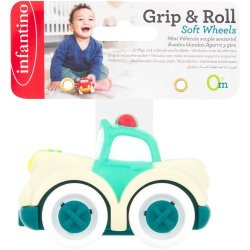 Infantino Grip & Roll Soft Wheels Police Car