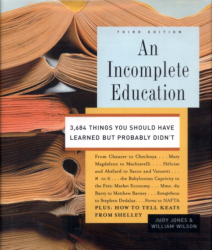 An Incomplete Education - 3684 Things You Should Have Learned But Probably Didn't Ebook