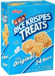 Kellogg's Rice Krispies Treats 24 1.3 Oz. Bars