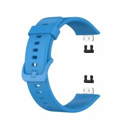 Silicone Strap For Huawei Fit Watch-blue