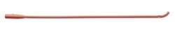 Medline Industries DYND13614 Intermittent Urethral Catheters Coude Red Rubber Latex Sterile 16" Length 14 French Size Pack Of 12