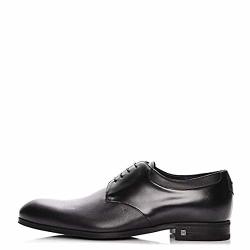Louis Vuitton Mens Lambskin Derby Lace Up Shoes Black LV7-US8 Prices | Shop Deals Online ...