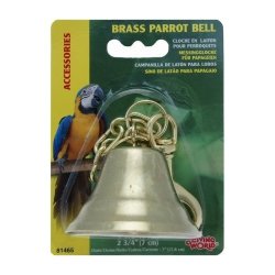 Living World Brass Parrot Bell