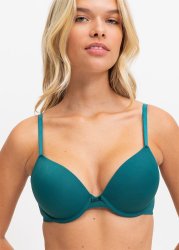 Textured Padded Underwire T-Shirt Bras 2 Pack