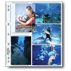 Print File Archival Photo Pages Holds Ten 3 1 2X5" Prints Pack Of 100