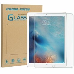 New Ipad Pro 12.9 2017 Ipad Pro 12.9 Screen Protector Tempered Glass Screen Protector For Apple Ipad Pro 12.9 2015 2017 Release Case Friendly 2.5D Rounded Edge 10H Hardness Proud-focus