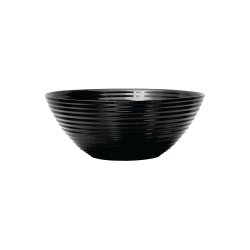 Luminarc Harena Black Tempered Glass Salad Bowl