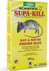 Efekto 250G Supa-kill Rat And Mouse Poison Bait