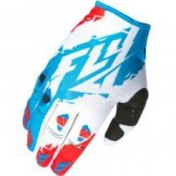 Fly Kinetic Rd wh blu Gloves Xl