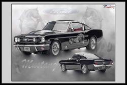 Mustang 1965 - Classic Metal Sign