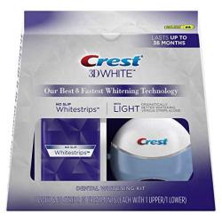 Crest 3D White Whitestrips With Light 10 Ct.