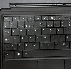 Microsoft Surface Type Cover Keyboard Standard Layout