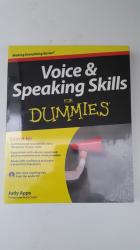 Voice And Speaking Skills For Dummies With Audio Cd. By Judy Apps. Still Sealed In Shrinkwrap