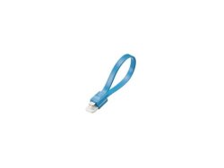 I-cable Flat 20CM Apple Mfi-certified Sync And Charge Cable - Plastic - Blue