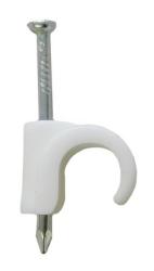 10mm Cable Clip Hook - Pack Of 100