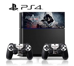 Ci-Yu-Online PS4 Assassin's Creed 1 Vinyl Skin Sticker Decal Cover For PS4 Playstation 4 System Console And Controllers