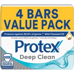 Protex Antigerm Bar Soap Deep Clean 4X150G
