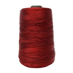 5000 Mtr New Polyester Spool Hand Machine Red Sewing Overlocking Serger Thread