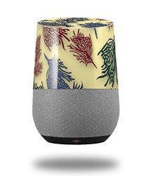 Decal Style Skin Wrap For Google Home Original - Floating Coral Yellow Sunshine Google Home Not Included By Wraptorskinz