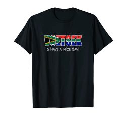 Voetsek South Africa Flag Afrikaans South African History T-Shirt