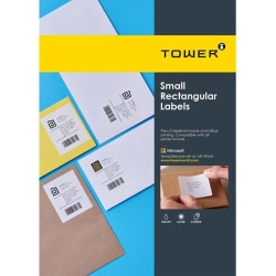 39-UP A4 69 20.69MM W239 White Inkjet-laser Printable Labels 100S