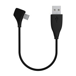 Chromecast 2 USB Cable Lucco 7.8 Inch Curved Micro USB To USB Power Cable Standard Charger Cord For Google CHROMECAST2 CHROMECAST Audio Or Other Round